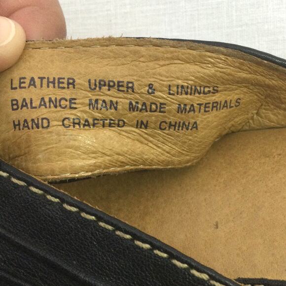 Born Leather Thong Open Toe Comfort Flip Flop Sandal Women's Black Size 9 - Picture 12 of 13